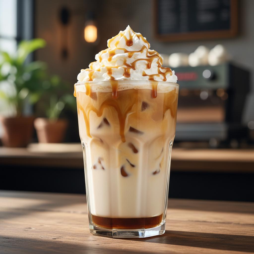 Iced Caramel Latte